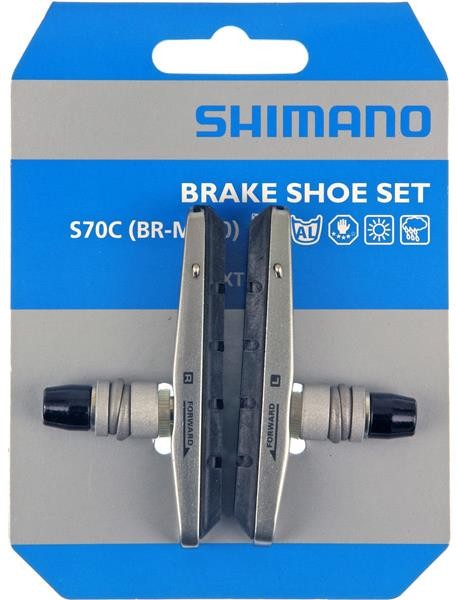 BR-M770 / M590 S70C Cartridge V-Brake Shoes image 1