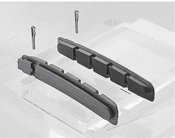 S70C Cartridge V-Brake Shoe Inserts With Fixing Pin image 0