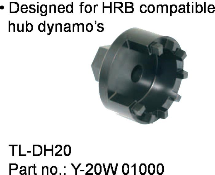 Shimano TL-DH20 Dynamo Hub Cap Tool product image