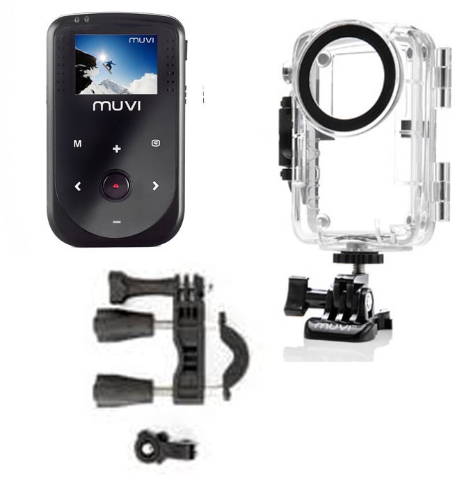 Veho Muvi HD10 with Waterproof Case and Handlebar Mount product image