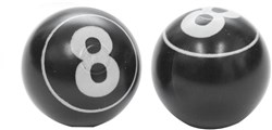 ETC 8 Ball Valve Cap Pair