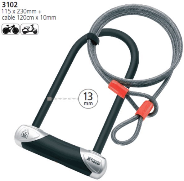 Magnum LK3102 U Lock with Cable product image