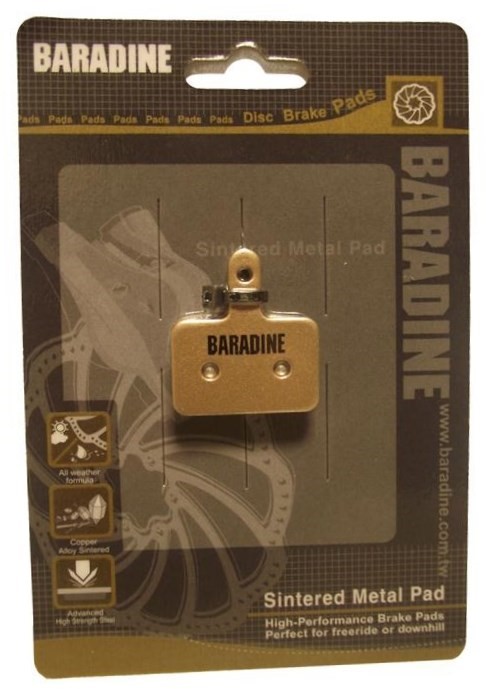 Baradine Shimano Deore M515/M475/C501/C601/M525 Sintered Disc Brake Pads product image
