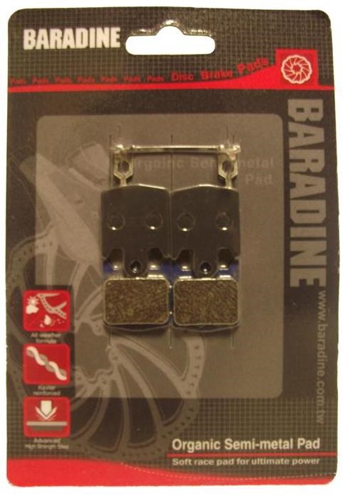 Baradine Hope M4/DH4/Enduro 4 Organic Disc Brake Pads product image