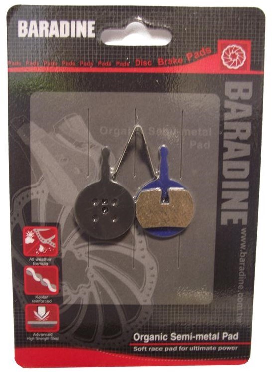 Baradine Avid BB5 Organic Disc Brake Pads product image