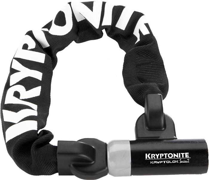 Kryptonite Kryptolok Series 2 955 Integrated Chain Lock - Sold Secure Silver product image