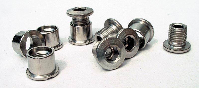 Stainless Chainring Bolts image 0