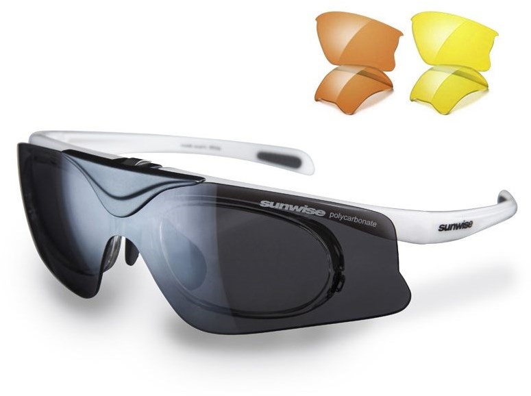Sunwise Austin Sunglasses With 3 Interchangeable Lenses product image
