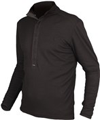 Endura Urban CoolMax Merino Long Sleeve Cycling Jersey Polo Shirt