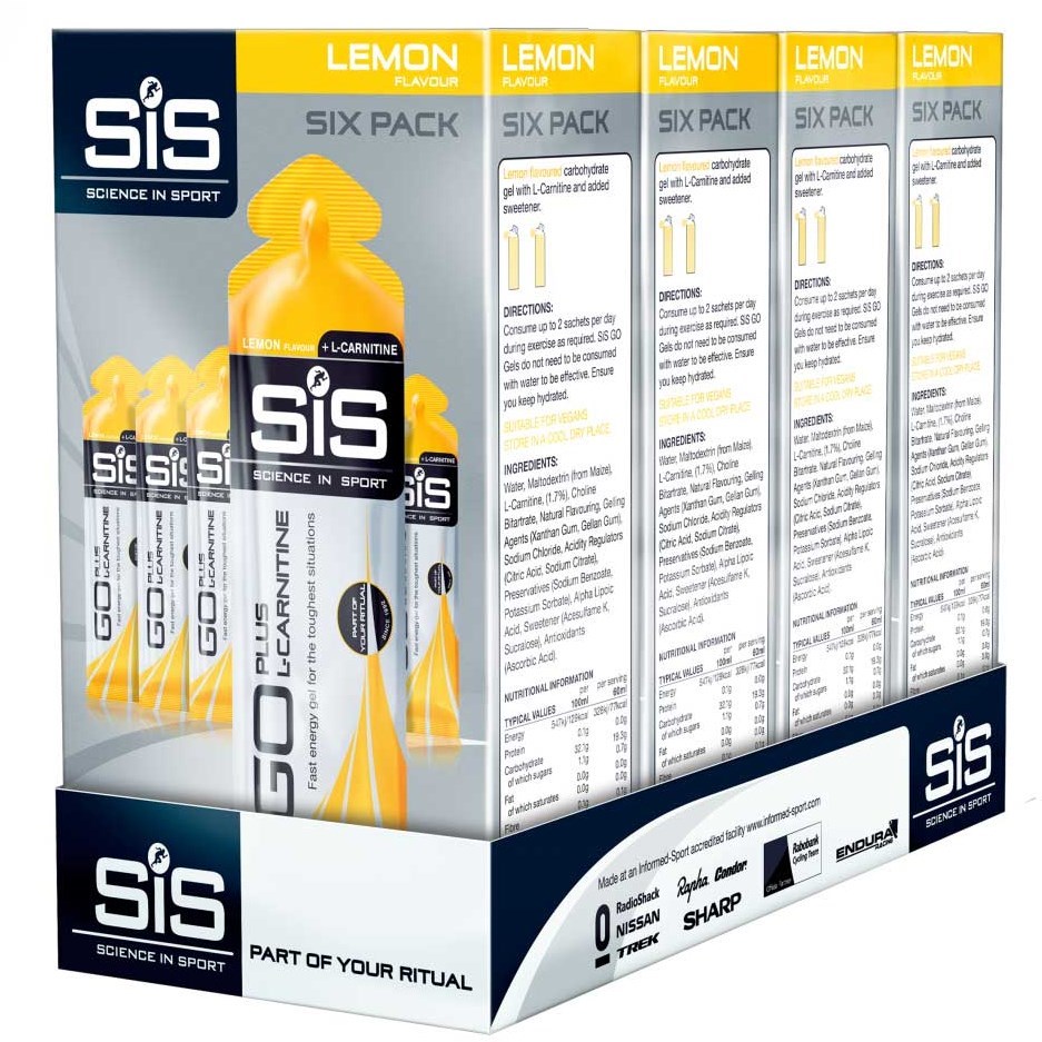 SiS GO Plus L-Carnitine Gel - 60ml x Box of 24 product image