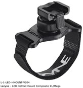 Lezyne LED Helmet Mount Kit