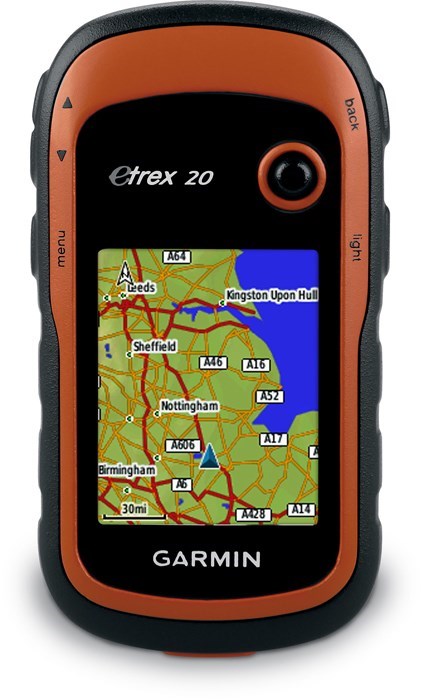 Garmin eTrex 20 mapping handheld GPS unit product image