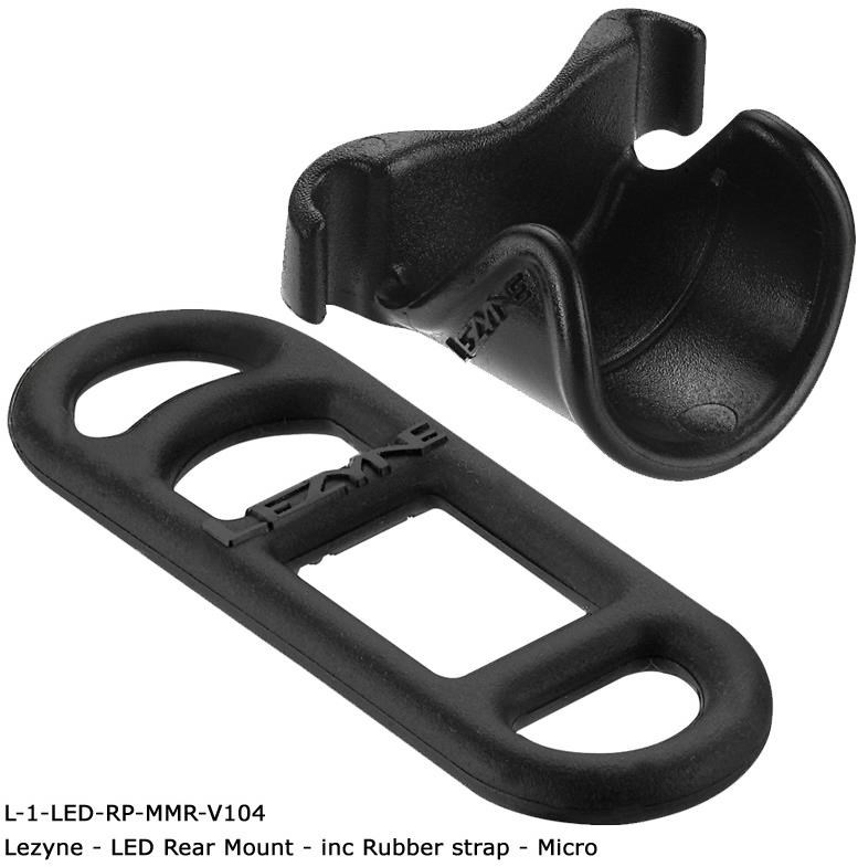 Lezyne LED Rear Mount including Rubber strap For Micro product image