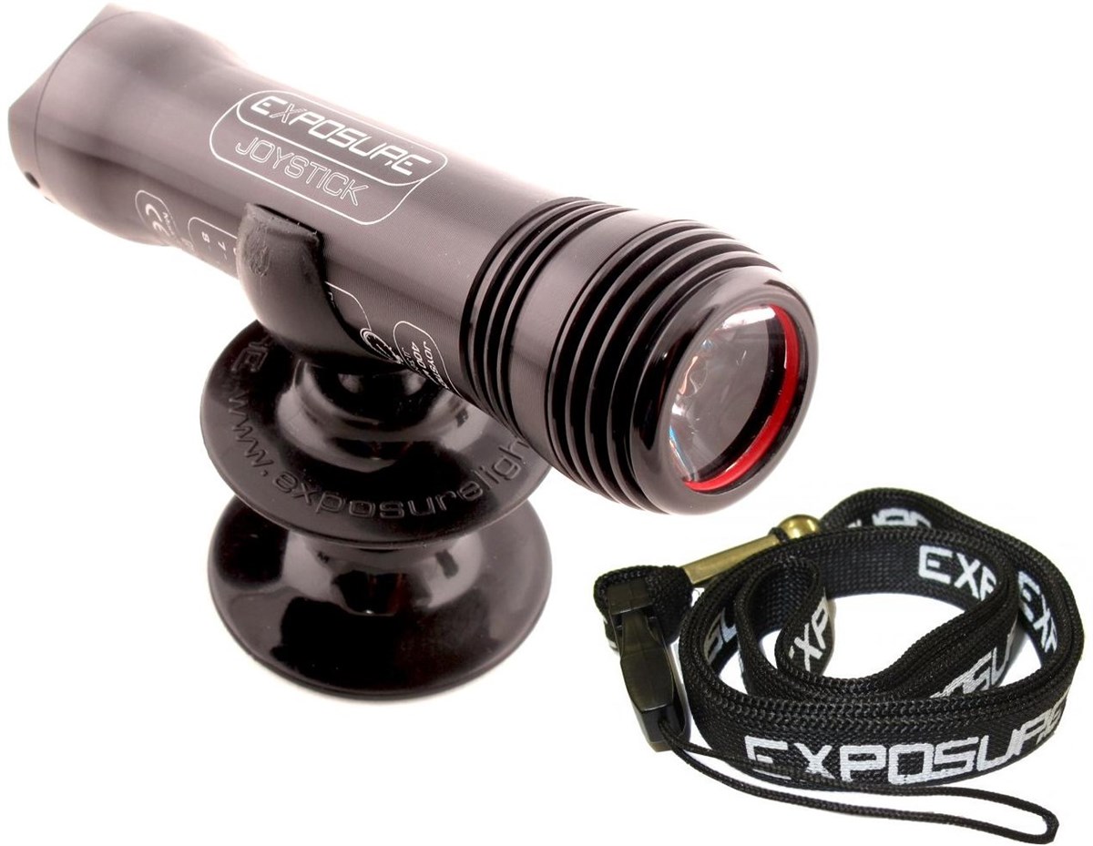 Exposure Joystick Mk7 Rechargeable Front Light With Helmet Mount and Lanyard product image