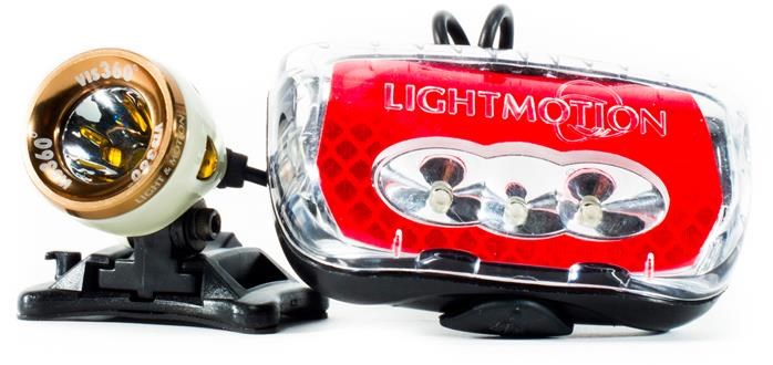Light and Motion Vis 360 Plus Rechargeable Light System Set product image