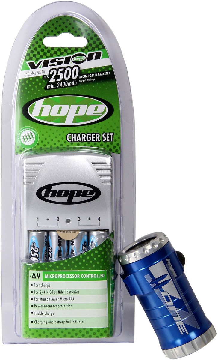 Hope Vision 1 LED with 2500 NiMH Batteries and Charger product image