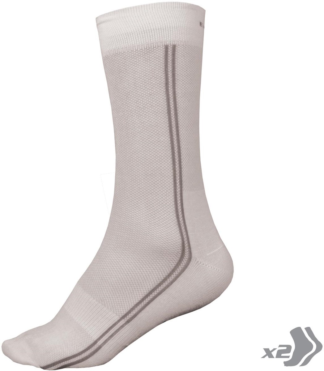 Endura Coolmax Cycling Long Socks - Twinpack product image
