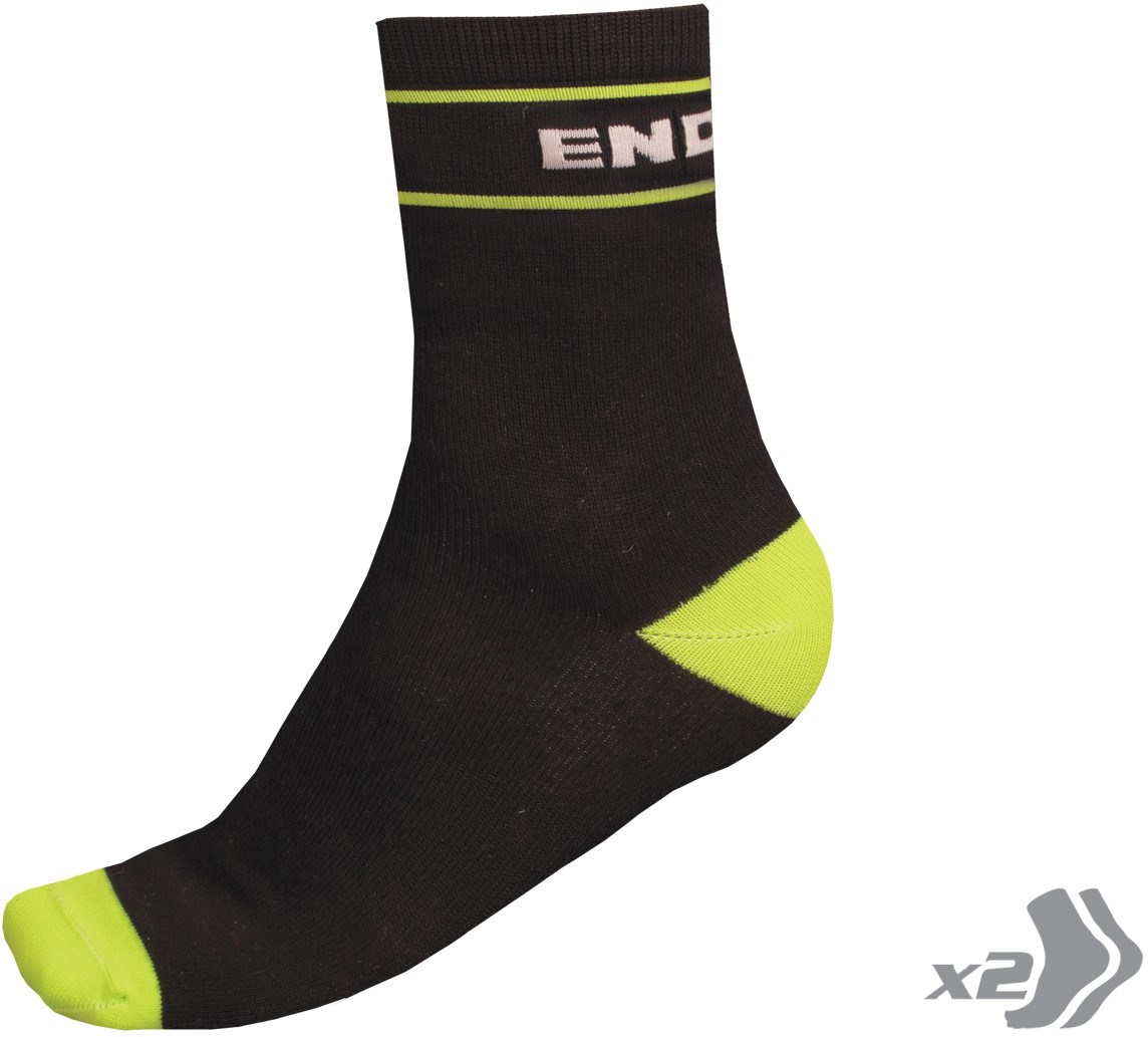 Endura Retro Cycling Socks - Twinpack AW17 product image