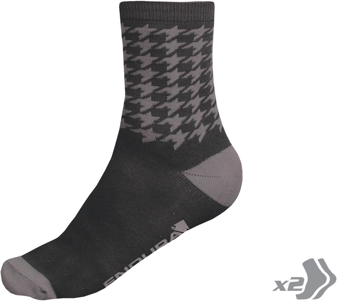 Endura Houndstooth Cycling Socks - Twinpack product image