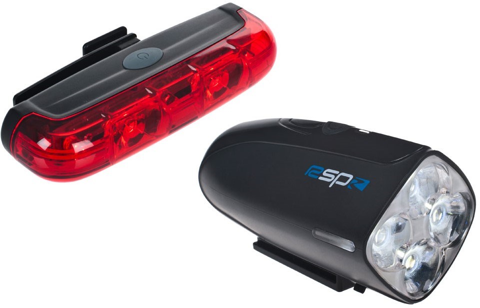 RSP RX480 Front USB Rechargeable and Evolve Rear Light Set product image
