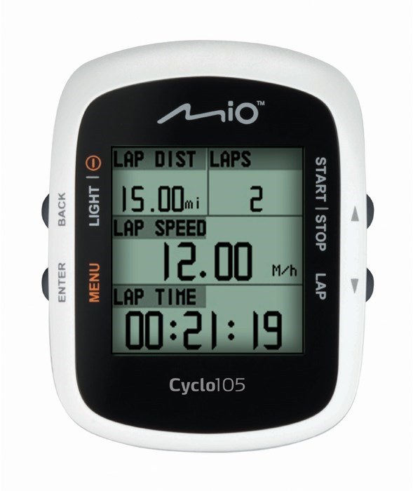 Mio Cyclo 105H GPS Cycling Computer With Heart Rate Monitor product image