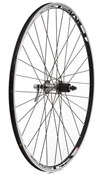 Product image for Tru-Build 700c Rear Wheel Mach1 Omega Rim 10spd Shimano 105 32H Hub QR