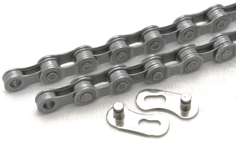 9 Speed 116 Links Chain with AntiRust Quick Release Link Included image 0