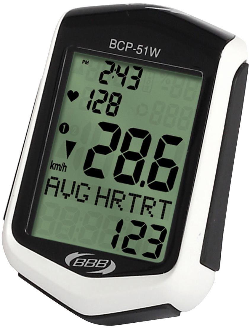 BBB BCP-51WH - DigiBoard 22 Function with Heart Rate Wireless Computer product image