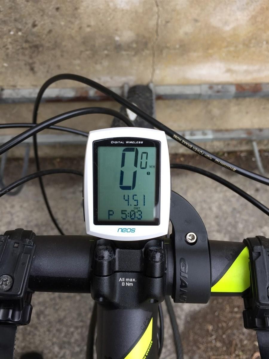 Giant Neos ANT+ Bike Computer With HRM Tredz Bikes