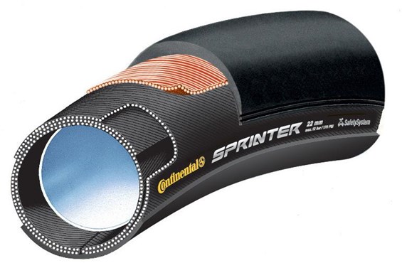 Continental Sprinter Tubular 26 inch Urban Tyre Continental Sprinter Tubular 26 inch Urban Tyre