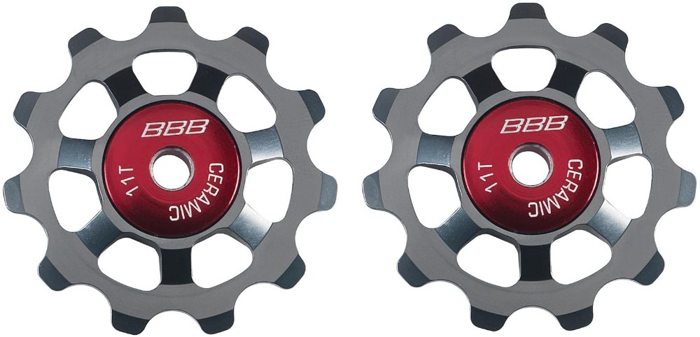 BDP-22 - AluBoys Ceramic Jockey Wheels 11T image 0