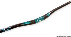Race Face SIXC 3/4 Riser Handlebar Turquoise Logo