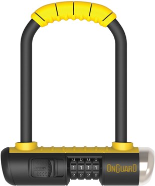 OnGuard Bulldog Standard Shackle Combo U-Lock