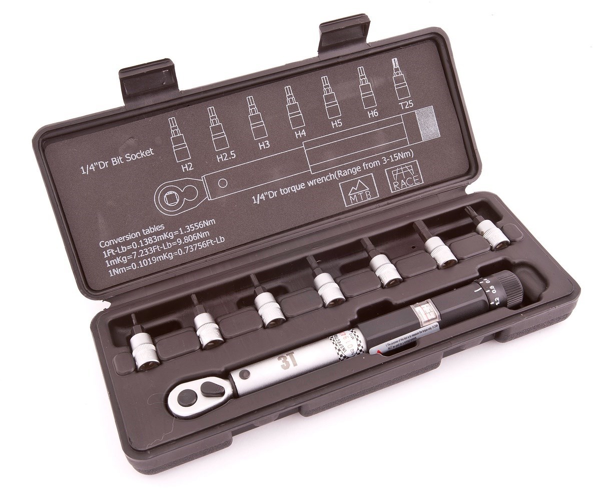3T Pro Torque Wrench With Hex Bits product image