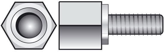 Adie Axle Extension Bolt (Pair)