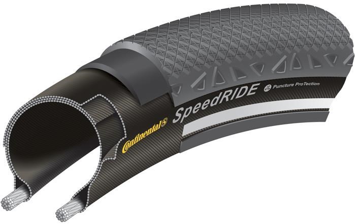 Continental SpeedRide Reflective 700c Hybrid Tyre product image