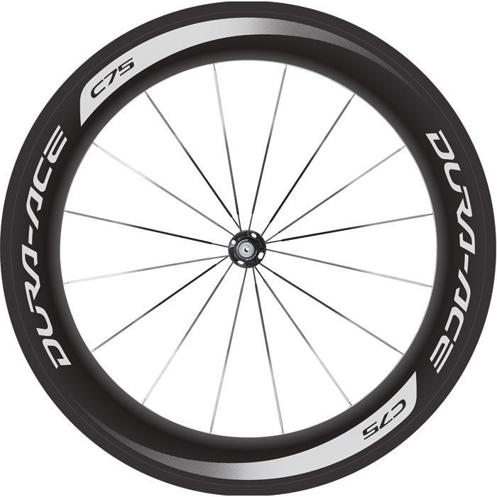 Shimano WH-9000 Dura-Ace C75-TU Carbon Tubular 75mm Front Road Wheel product image