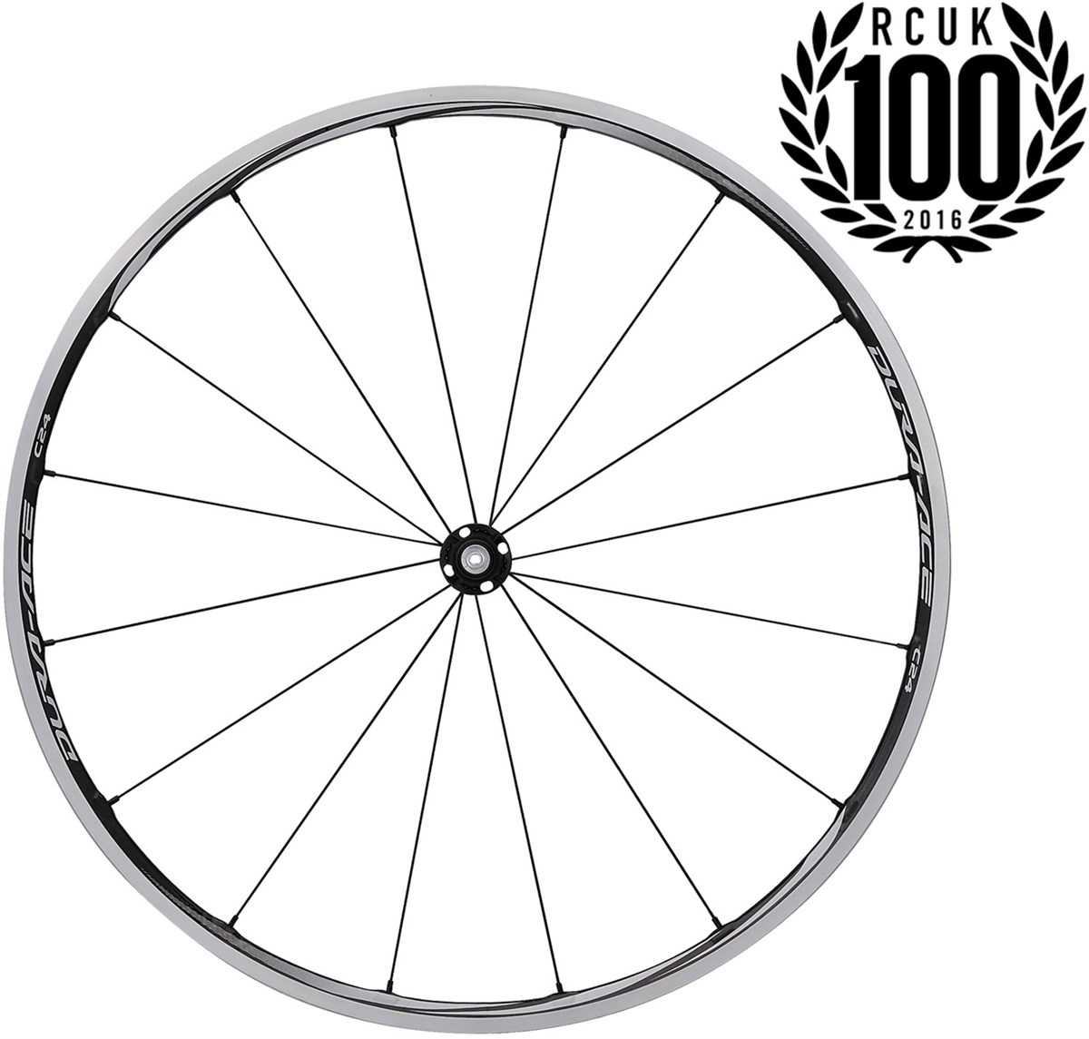 Shimano WH-9000 Dura-Ace C24-TL Tubeless Compatible Clincher 24mm Front Road Wheel product image