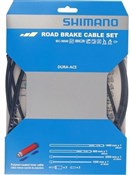 Product image for Shimano Dura-Ace Road Brake Cable Set, Polymer Coated Stainless Steel Inners