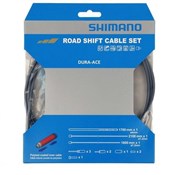 Shimano Dura-Ace Road Gear Cable Set, Polymer Coated Stainless Steel Inners