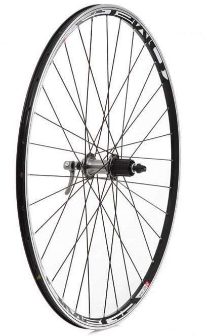 Tru-Build 700c Cyclocross Disc Rear Wheel Mach1 Omega Rim 6 Bolt QR Disc Hub 8/9spd product image