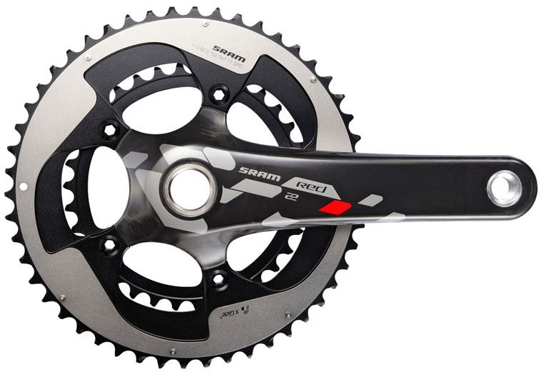 SRAM RED22 Exogram GXP Crank Set  - GXP Cups NOT incl product image