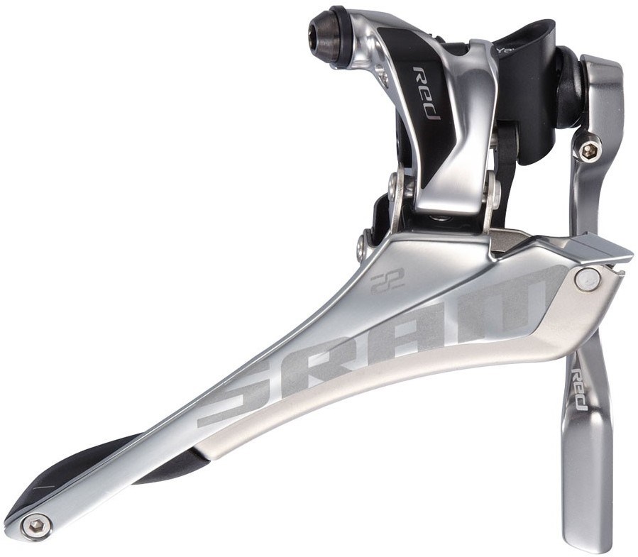 SRAM RED22 Front Derailleur Yaw Braze-on with Chain Spotter product image