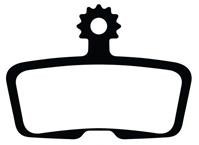 Ashima Avid Code R Semi Metal Disc Brake Pad