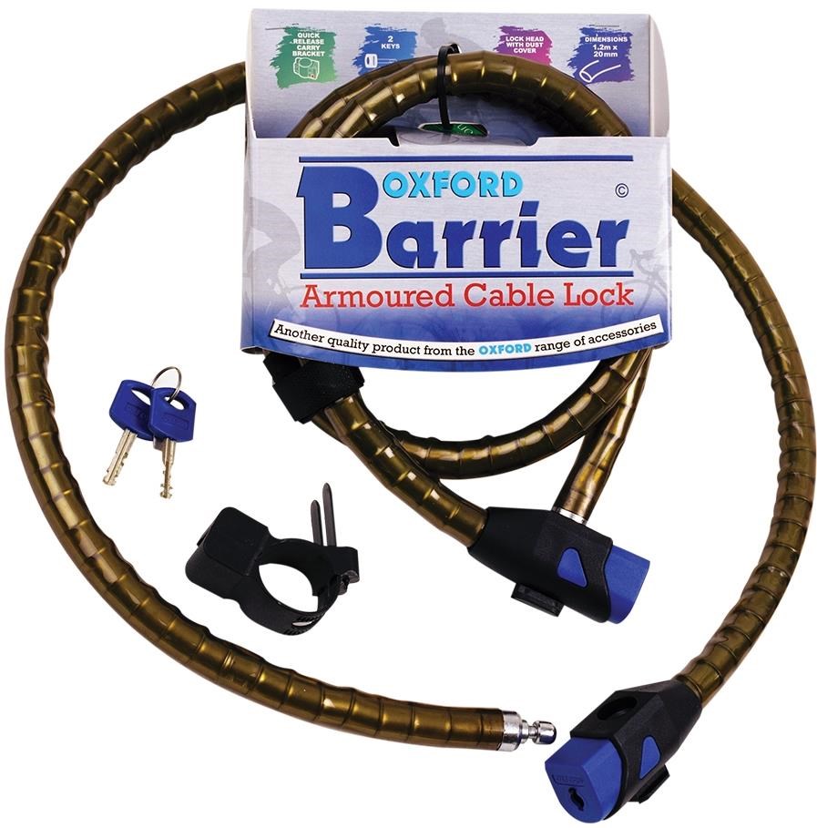 Oxford Barrier Armoured Cable Lock product image