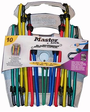 Master Lock 10 Piece Bungee Organiser With Reverse Hooks