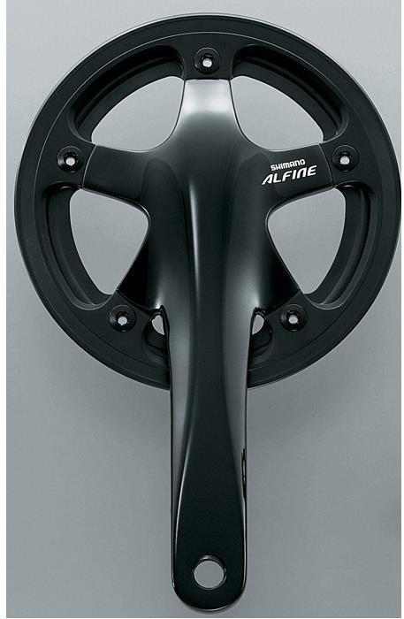 FC-S501 Alfine 2-Piece Chainset with Single Chain Guard image 0