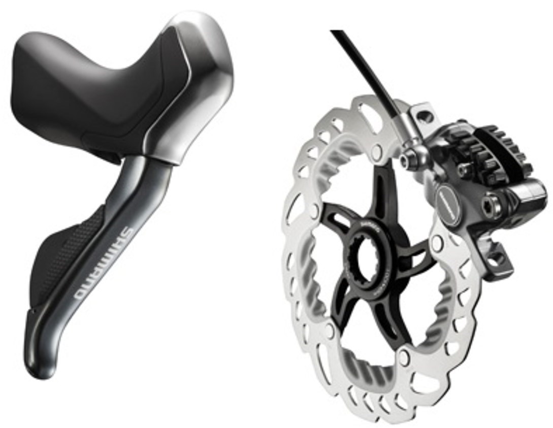 Shimano ST-R785 Di2 Hydraulic STI Disc Brake Set For Drop Bar With Callipers product image