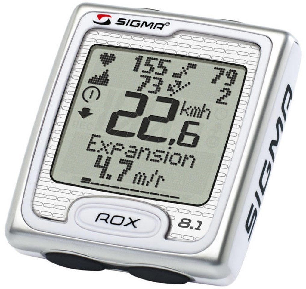 Sigma ROX 8.1 Heart Rate Monitor Wireless Cycle Computer With Speed/Cadence/Watts product image