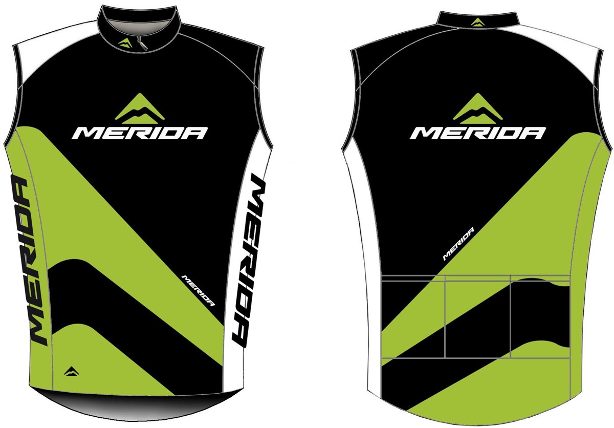 Merida Green Race Design Wind Vest 2014 product image
